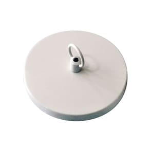 Canopla Lustre Pendente Elo Corrente Md-1008 11x1,2cm Branco