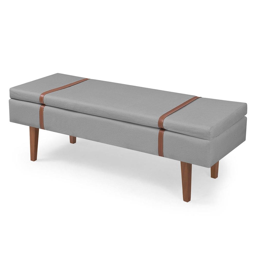 Recamier Calçadeira Casal Banco Estofado 140 Erastos