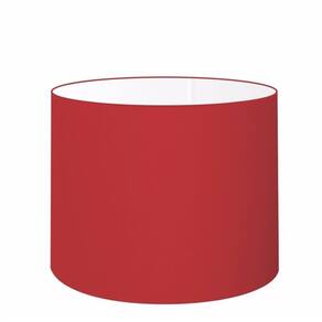 Cúpula em Tecido Cilindrica Abajur Luminária Cp-4099 40x25cm Bordo