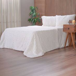 Kit Colcha Casal Luxor Jacquard 100% Poliéster 210x230cm