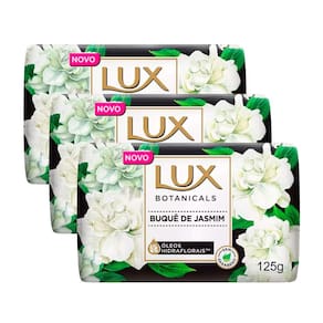 Sabonete em Barra Lux Botanicals Buquê de Jasmim 125g | Kit com três unidades
