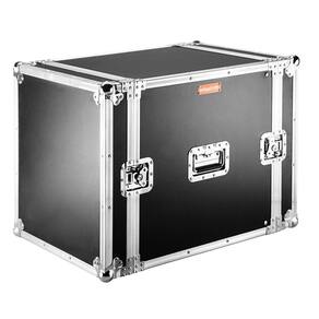 Case Rack Potência 12U Profissional Com 2 Trilhos Roscados
