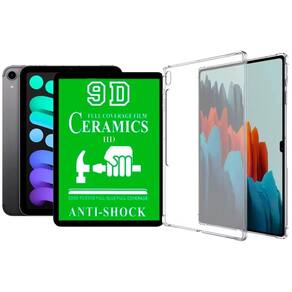 Capa Para Galaxy Tab S10+ Plus 12.4 X826 X820 + Película 9D