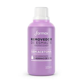 Removedor de Esmalte Fx Sem Acetona Cheirinho de Uva 100ml