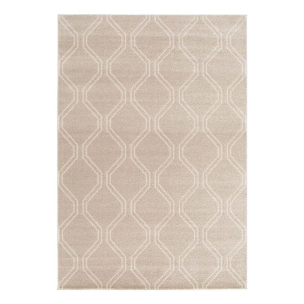 Tapete Alf Urban Geo 230X160Cm Retangular Bege Just Home