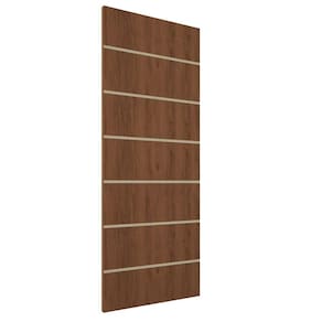 Kit 3 Portas De Madeira Frisada U.v 210cm X 90cm - R50vl Imbuia