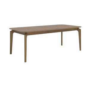 Mesa Multiuso Cozinha Ficus Natuame c/ Tampo Madeirado 210x100cm Carvalho/Cinamomo - Cimol