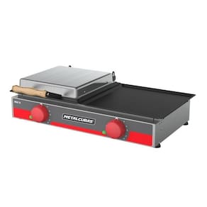 Chapa Elétrica 70Cm Profissional Prensa Metalcuba Mge70 220V