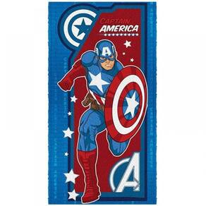Toalha De Banho Estampada Vingadores Felpuda Avengers Num 1