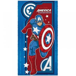 Toalha De Banho Estampada Vingadores Felpuda Avengers Num 1