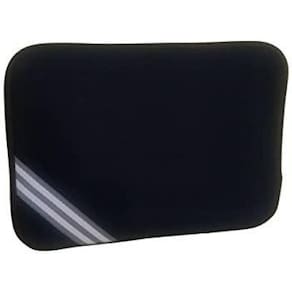 Capa Case De Notebook De 15,6 Polegadas Tira Branca E Cinza