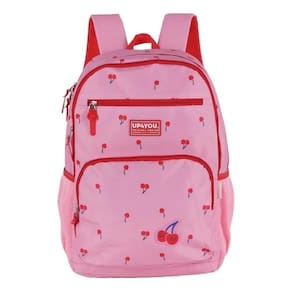 Mochila De Costas Up4you Cereja Rosa Luxcel