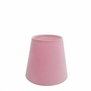 Cúpula em Tecido Cone Abajur Luminária Cp-2004 14/08x13cm Rosa Bebê
