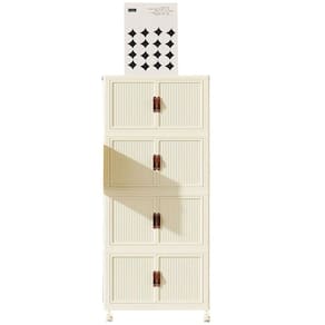 Armario Organizador 4 Andares Dobravel Empilhavel Porta Objetos Roupa
