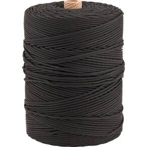 Corda Multifilamento Trançada 2,0Mm 1,0Kg 408 Metros Preta P