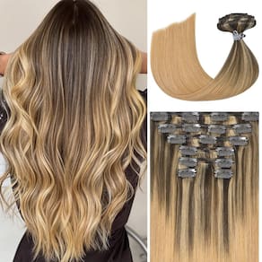 Extensões de cabelo Ukira Balayage Real Human Hair 30cm 100g