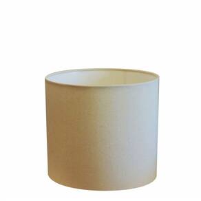Cúpula em Tecido Abajur Cilindrica Luminária Cp-25x20cm Algodão Crú
