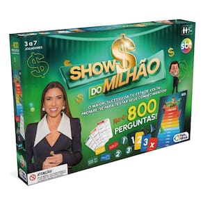Jogo Show Do Milhão Tabuleiro Sbt Mais 800 Perguntas Pais E