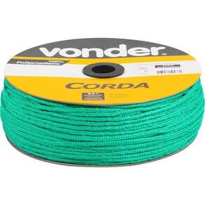 Corda Multifil Tranç 3Mmx625M 2,7Kg Verde Carretel Vonder