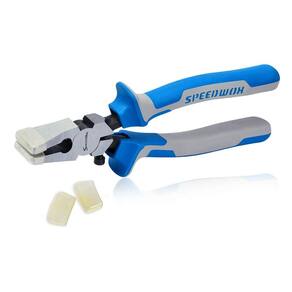 Alicate de vidro SPEEDWOX com pontas de borracha de 20 cm para vitrais