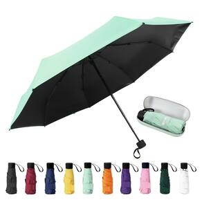 Guarda-chuva de viagem compacto GAOYAING UV Protection Turquesa