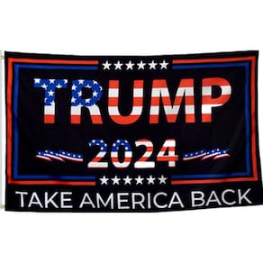 Bandeira BUELOIGS Take America Back Trump 2024 180x300cm Poliéster