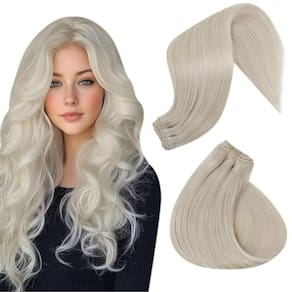 Extensões de cabelo Hetto Blonde Sew in 100% Human Hair 55cm 100g