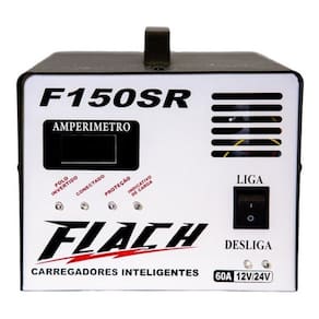 Carregador Bateria 60Amp 12/24Sr Inteligente Com Aux Part