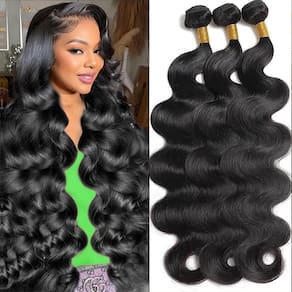 Pacotes de cabelo MDL Body Wave 12A 40 45 50cm Brazilian Virgin