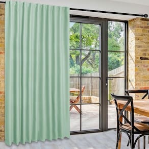 Cortina divisória de quarto DWCN Privacy Blackout 200x213cm verde