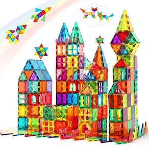 Telhas magnéticas BENOKER Kids Toys Building Sets 42P