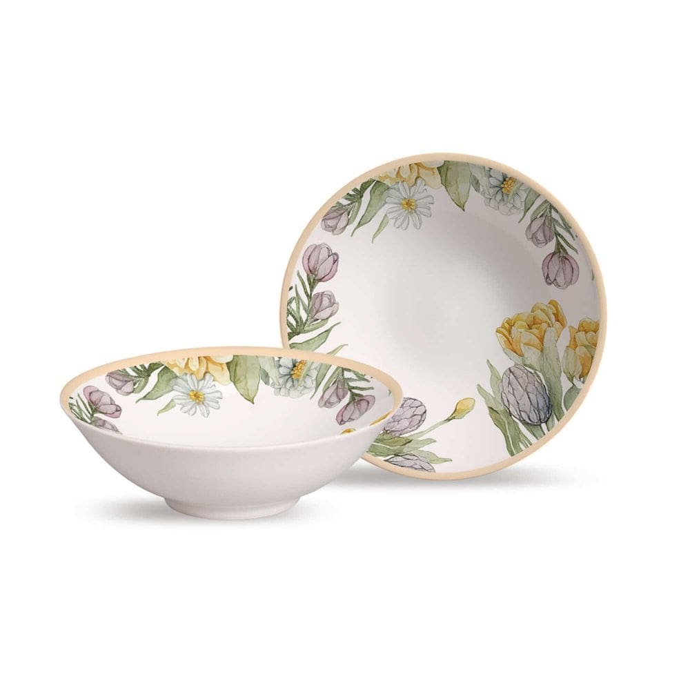 Conjunto 6 Bowls Decorados 300 Ml Easter Colors