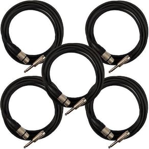 5 Cabos Balanceado Santo Angelo Xlr F P10 Mono Sa2X 10 Mts