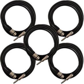 5 Cabos Balanceado Santo Angelo Xlr F P10 Mono Sa2X 10 Mts