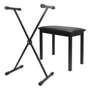 Suporte Para Teclado E Piano + Banco Estofado O F E R T A