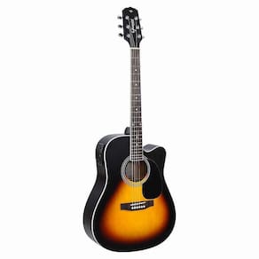 Violao Folk Giannini Gdc1 Ceq Vsbs Vintage Sunburst