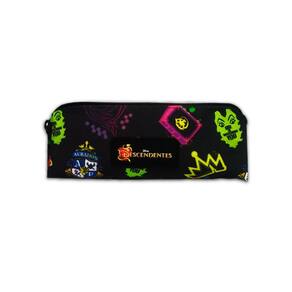 Estojo Escolar Descendentes Disney Preto Dermiwil