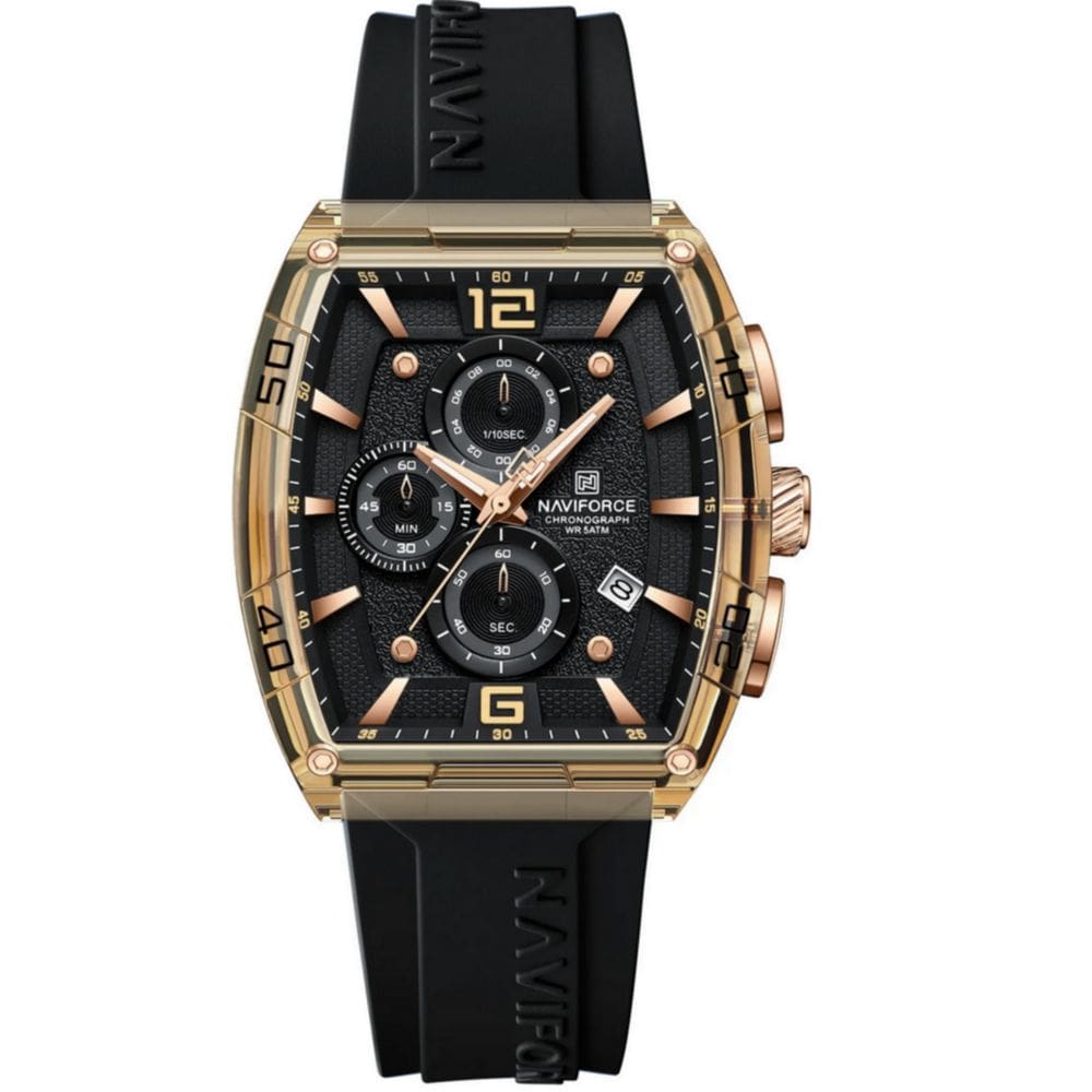 relógio de quartzo masculino casual luminoso à prova d´agua 30m esportivo