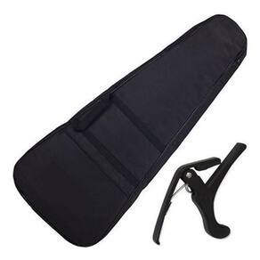 Kit Capa Nylon Acolchoada Para Vioão Clássico + Capotraste