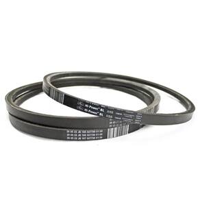 Kit 3 Correias V Lisa B-55 Gates 1397mm - Borracha
