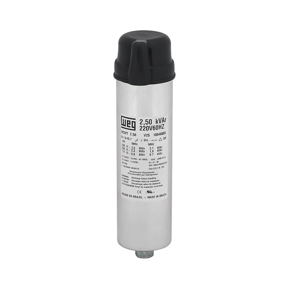 Unidade Capacitiva UCWT1,5V49 L10 - 1.5 kVAr