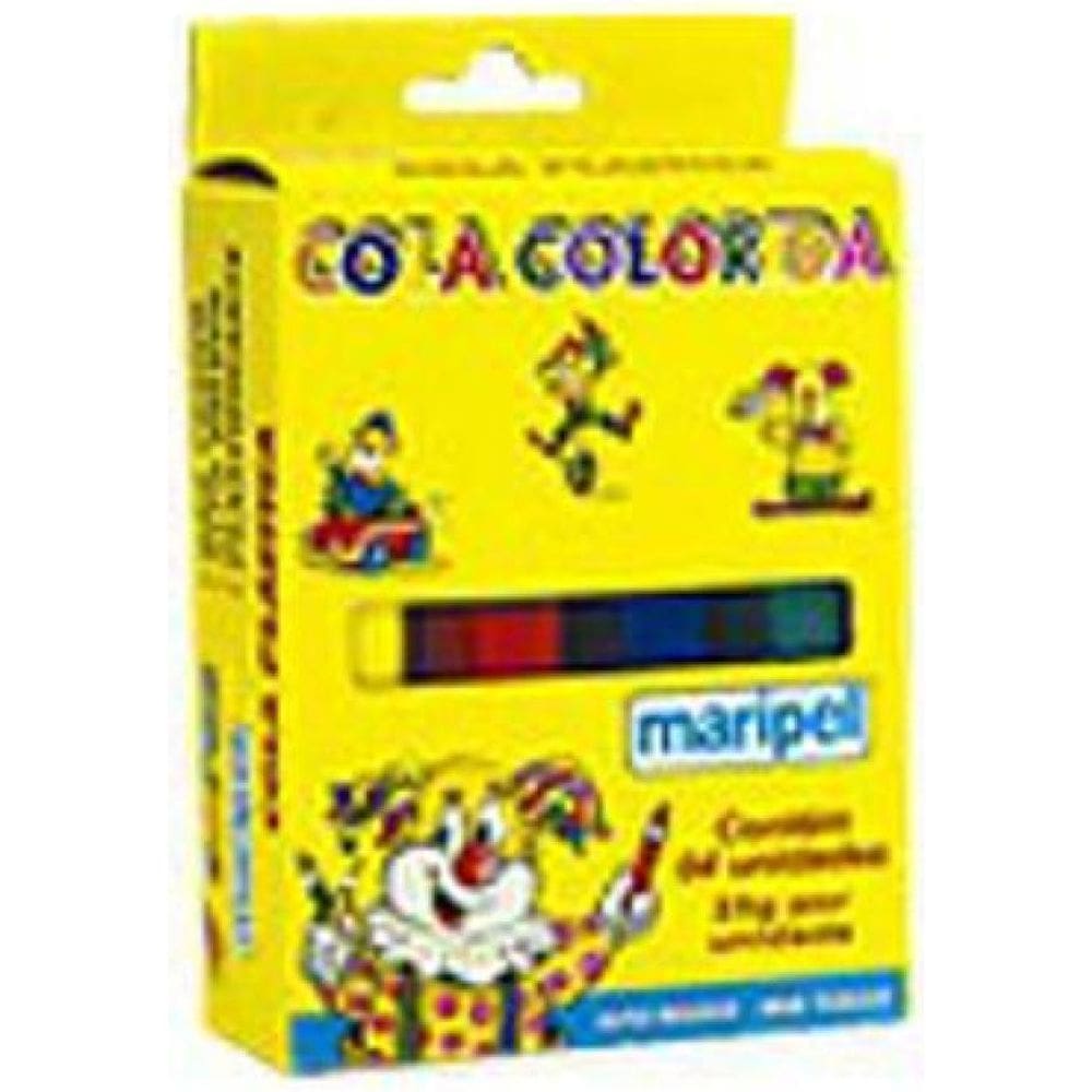 Cola Colorida Estojo Com 04 Cores 25G