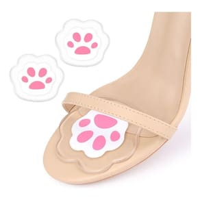 Par - Almofada Ante Pé Pata De Gato Gel Confortável