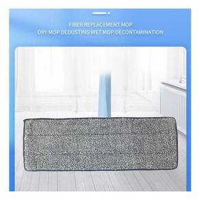 2 Unidades Refil Para Esfregão Mop Flat Retangular