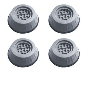 Kit 4 Bases Almofadas De Silicone Para Pés De Máquina