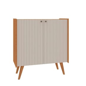 Balcão Buffet 2 Portas Cinamomo White Laca Brilho Vértice