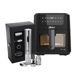 Kit Fritadeira Digital Clear e Kit Vinho Oster