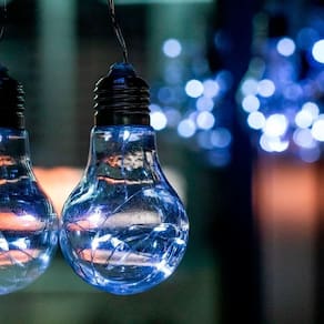 Fio De Fada Com 10 Lampadas De Led Pisca Usb E Pilha Branco Frio