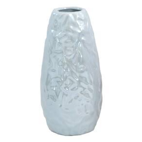 Vaso Decorativo em Cerâmica 18cm Azul - Wincy