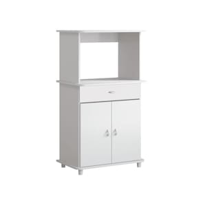 Balcão Micro-ondas Ditália 2 Portas BA-30 Branco Cozy